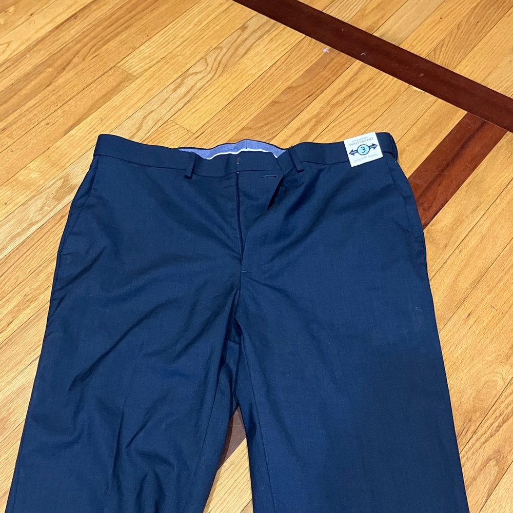 Ravel Men's Deep Blue Dress Pants